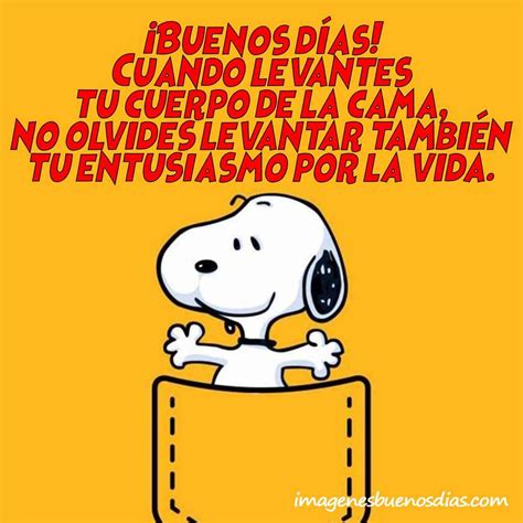 Share on Facebook Share on Pinterest Email this Page Share on Tumblr Share on WhatsApp Share on Telegram. . Buenos dias snoopy